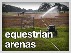 watering equestrian arenas